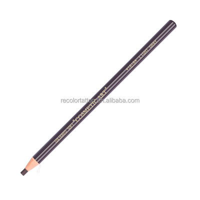 Private Label Wasserdicht Kunst Farbe Make-up Augen Augenbrauen Pen Enhancers Weißes Mikrobladen Bleistift Tattoo Dauerbrauen Accessoire