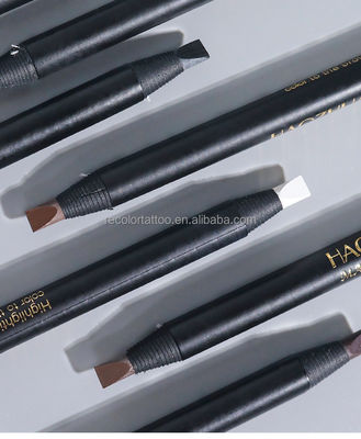Private Label Hard Core Weiß Wasserdichter Augenbrauenstift Professioneller Augenbrauen-Enhancer Kosmetik Microblading Augenbrauenstift