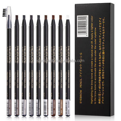 Private Label Hard Core Weiß Wasserdichter Augenbrauenstift Professioneller Augenbrauen-Enhancer Kosmetik Microblading Augenbrauenstift