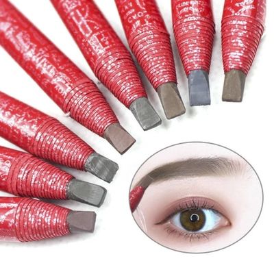 OEM ODM Langlebige wasserdichte Mikrobladen Augenbrauen Bleistift Tattoo Farbe Kosmetik für Make-up Permanente Make-up Accessoires