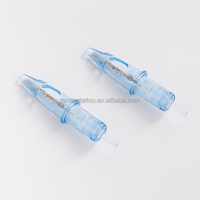 RL RS RM M1 Einweg-Rotations-Tattoo-Stift aus Edelstahl Steril-Make-up-Maschine Nadelpatrone Dauer-Tattoo-Versorgung