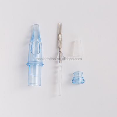 RL RS RM M1 Einweg-Rotations-Tattoo-Stift aus Edelstahl Steril-Make-up-Maschine Nadelpatrone Dauer-Tattoo-Versorgung