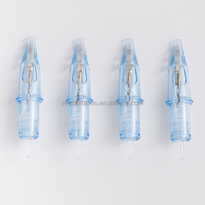 RL RS RM M1 Einweg-Rotations-Tattoo-Stift aus Edelstahl Steril-Make-up-Maschine Nadelpatrone Dauer-Tattoo-Versorgung
