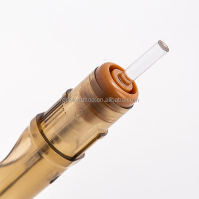20 PCS/Box Edelstahl-Kartusche für Mikrobladen Nadeln für rotative Permanente Make-up Tattoo Augenbraue Eyeliner Lippen Mikrobladen