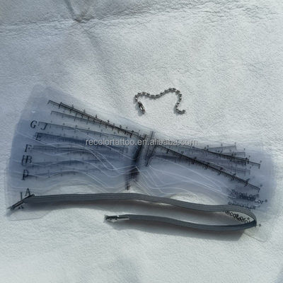 Private Label Augenbrauen-Shapper DIY 12 Set Weiches Lineal Augenbrauen-Definitor Augenbrauen Stempelkarte Weiches Lineal Schablonen-Shaping Makeup Tool