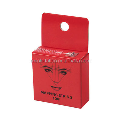 Private Label Vorbedichtete Mikrobladen Lieferung Augenbrauen Formierung String für Permanent Make-up Zubehör