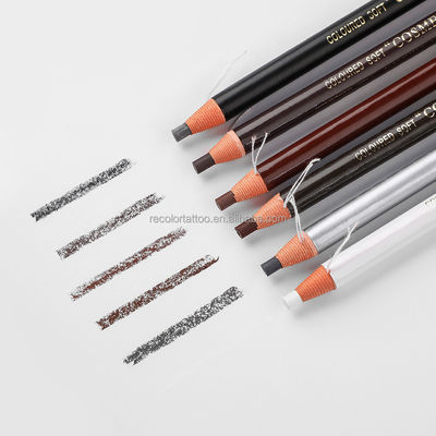 Private Label Peel White Microblading Augenbrauenstift Wasserdichter Augenbrauenstift Werkzeug für Permanent Make-up Positionierungszubehör