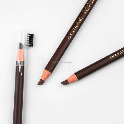 Private Label Hartes Augenbrauen Bleistift mit wasserdichtem Zugstreifen Oval Tipp für das Mikrobladen Tattoo Make-up Permanentes Make-up Zubehör