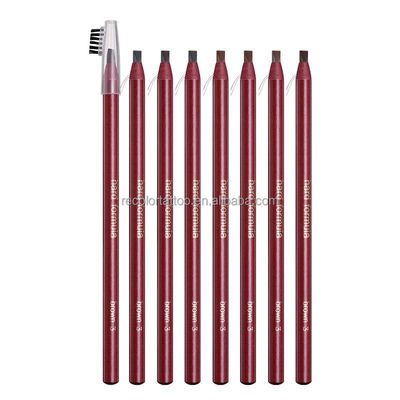 Private Label Hartes Augenbrauen Bleistift Schnur ziehen Schälen Off Augenbrauenmarker für Tattoo Make-up & Microblading Permanent Make-up Zubehör