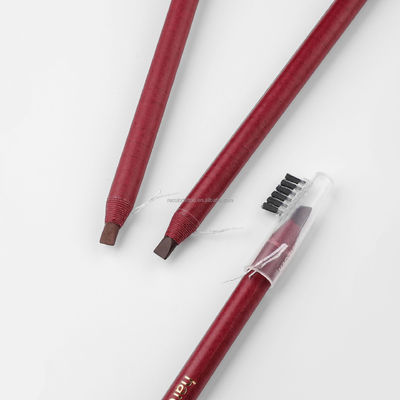 Private Label Hartes Augenbrauen Bleistift Schnur ziehen Schälen Off Augenbrauenmarker für Tattoo Make-up & Microblading Permanent Make-up Zubehör