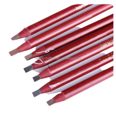 Private Label Hartes Augenbrauen Bleistift Schnur ziehen Schälen Off Augenbrauenmarker für Tattoo Make-up & Microblading Permanent Make-up Zubehör
