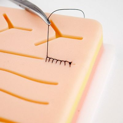 Chirurgisches Silikon-Hautnaht-Übungsmodul Premium-Hautpad für Permanent-Make-up-Naht-Trainingszubehör