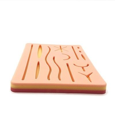 Chirurgisches Silikon-Hautnaht-Übungsmodul Premium-Hautpad für Permanent-Make-up-Naht-Trainingszubehör