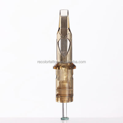 Professionelle Premium-Gold-Tattoo-Nadelpatrone Einweg-Sterilisierte Tattoo-Versorgung für Rotations-Tattoo-Maschine Permanent