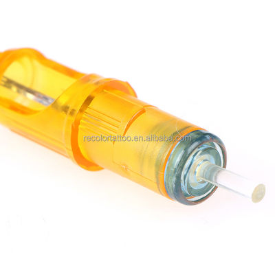 20 Stück hochwertiges Mikrobladen Augenbraue Tattoo Nadelpatrone Edelstahl Mikropigmentierung Permanente Make-up Nadel
