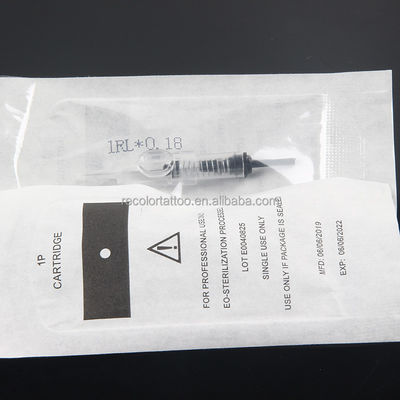 Einweg-sterilisierte 1RL Tattoo-Nadeln aus Edelstahl Easy Click für Augenbrauen, Lippen, Permanent Make-up Kartusche von Supplies