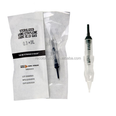 Permanente Make-up Hochwertige Schwarze Perlen-Maschine Nadelpatrone Nadeln für Permanente Make-up Augenbraue Tattoo-Patrone Nadel