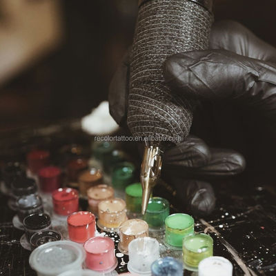 Schwarze wasserdichte selbstklebende Vliesstoff-Tattoo-Griffbandagen, Wickelbänder, Finger- und Handgelenkzubehör, Permanent Make-up