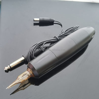 Private Label Profi Rotary Tattoo Pen Starke Leistung Kernloser Motor RCA Schnittstelle Griffe Patronen Permanente Tätowiermaschine