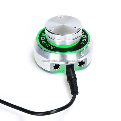 AURORA Mini Tattoo Pen Stromversorgung mit LCD-Bildschirm EU/US Adapter Spulenpistole & Drehtattoo-Maschine Dauermake-up-Zubehör