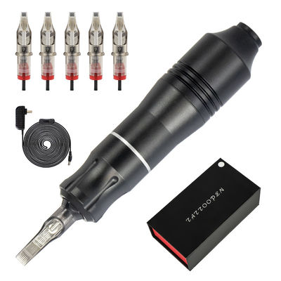 Rotatorische Batterie Starker Motor Tattoo-Maschine Stift für Künstler und Anfänger Körper Permanente Make-up-Kits
