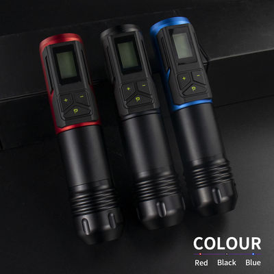 Tragbare drahtlose elektrische Tätowiermaschine Pen professionelle permanente Make-up-Pistole mit Hohl-Cup-Motor maximale Batteriekapazität