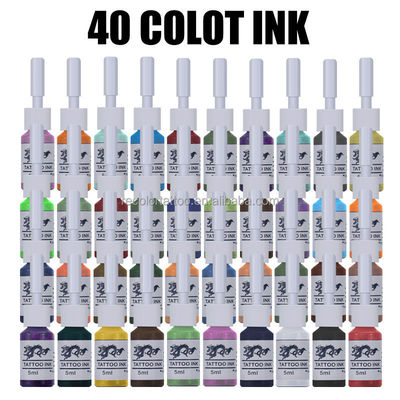 Private Label Professionelle Tattoo-Pigmenttinten 5ML/Flasche Sichere Permanent-Make-up-Farben Körper-Schönheitsbedarf