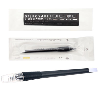 Einweg-0,15mm-U-Form-Mikrobladen-Stifte 18 Pin Nano-Versorgungsmittel Augenbrauen Tattoo-Klingen Mikrobladen-Werkzeuge