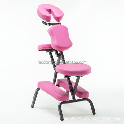 Multifunktionaler, faltbarer PU-Leder-Spa-Stuhl für Tattoo- & Massagesalon, Beauty, verstellbarer Stuhl - für Permanent-Make-up