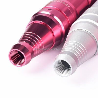 Private Label Doppelbatterie drahtloser Tätowierfeder Mikroblading Rotations-Tätowierfeder für Permanent Make-up Tätowiermaschine