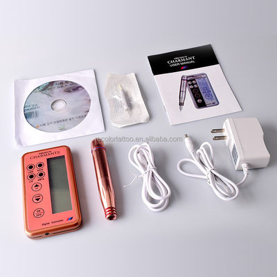 Private Label Orange Charmant Augenbrauen Lippen Eyeliner Tattoo Maschine Permanente Make-up Stift Set Schönheitskunst Tattoo Gun