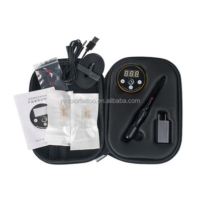 MTS Dermografo Microblading Tattoo Maschine Kit Leiser Motor Permanent Make-up Stift für Augenbrauen und Lippen