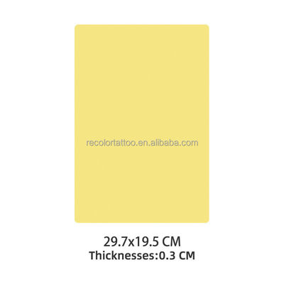 Ιδιωτική ετικέτα 3mm παχιά τατουάζ πρακτική δέρμα 20 * 15cm & 20 * 30cm μεγέθη Μόνιμο μακιγιάζ εργαλείο εκπαίδευσης
