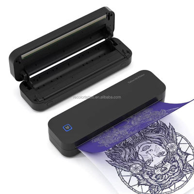Kabelloser Tattoo-Transfer-Schablonen-Drucker Thermokopierer-Maschine mit Smartphone- und PC-Kompatibilität Kunststoffmaterial