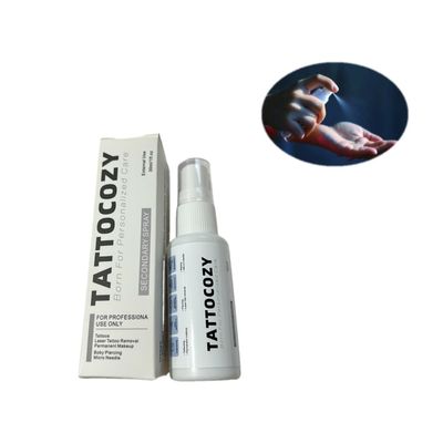 Private Label 30ml Plastik Permanent Makeup Tattoo Spray Körperkunst Schönheit Konzept