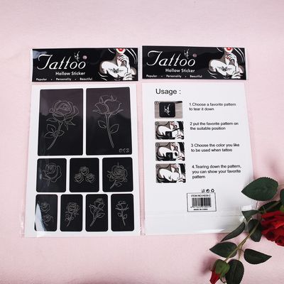 Private Label Body Art Verwendung Tattoo-Aufkleber Neuer frischer Stil Sexy, heiß verkaufte temporäre Cover-Aufkleber aus modischem Papier