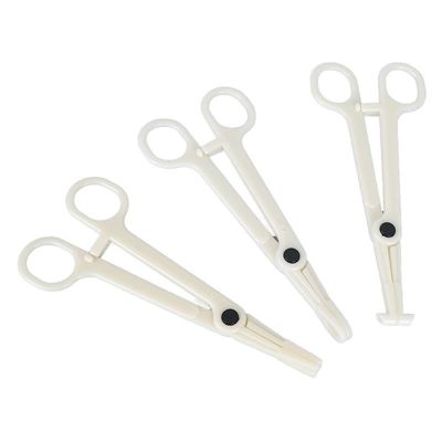 Großhandel Einweg-Dreiecks-Offene Zangen Tätowierausrüstung Kunststoff-Desinfektionsbeutel Verpackung Piercing-Werkzeuge Dauermerkmal