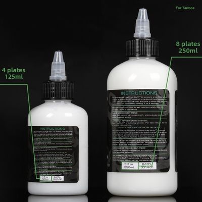 Wirkliche Menschen Tattoo Transfer Creme Öl Seife Klares Gel Permanentes Make-up Zubehör aus langlebigem Kunststoff Nicht leicht abzuwischen