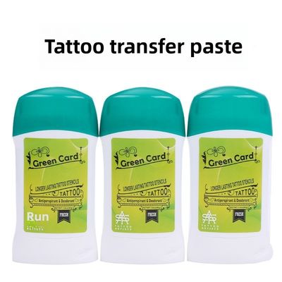 Body Art Tattoo Lieferungen Plastik Transfer Papier und Creme Kopieren Muster Tattoo Seife und Creme für einfache Tattoo Anwendung