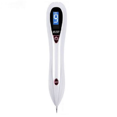 Wiederaufladbarer Neun-Geschwindigkeits-ABS Dot Pen Handheld LED-Anzeiger und USB-Stecker für Home Beauty Sommersprossenfleckenentfernung