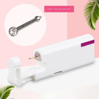 Einweg-Ring aus Edelstahl für die Nase für Amazon Großhandel Schönheitspflege für Körper Ohr Piercing Nagelpistole