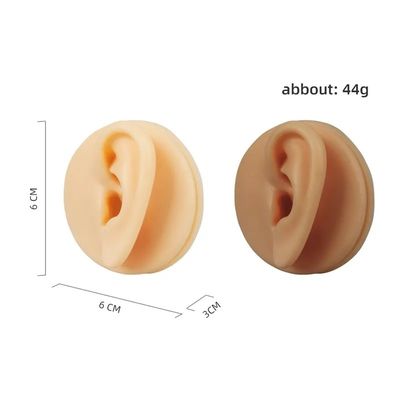 8 Stück Silikon Gesichtszüge Set Übung Simulierte menschliche Punktion Modell für Permanente Make-up Training Lehre Modell Augen Nase