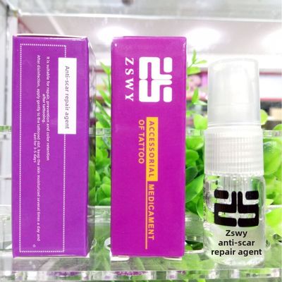 Private Label Körperkunst Fleckenreparatur Agent Anti-Narbenreparatur Eis Kristall Gel Tattoo Eyeliner Augenbrauen Lippenmakeup Pflege Kunststoff