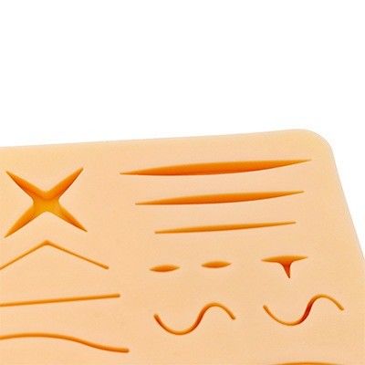 Private Label Medizinische Verbrauchsmaterialien Beauty Naht Übungshaut Pad Simulation Resorbierbares Hautnaht Modul