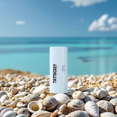 Microblading Tattoo Nachsorge Beruhigendes Balsam Stick Kunststoffmaterial für schnellere und einfache Heilung von Permanent Make-up