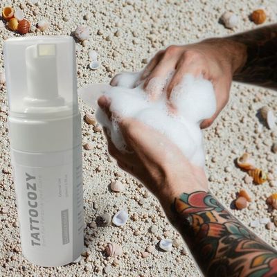 Private Label Tattoo Waschreiniger Schaum Wirksame Vor- und Nachpflege Permanent Make-up Zubehör Aus strapazierfähigem Kunststoff