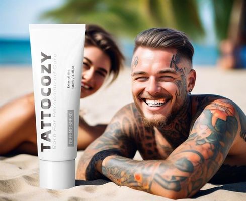 100g Premium Tattoo Defend Sonnencreme Private Label Permanent Make-up Zubehör aus Kunststoff