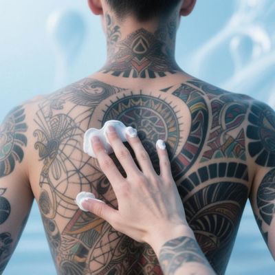 100g Private Label Tattoo Glide Creme Lotion verbesserte Präzision und Hydratation für die Tätowierhaut aus langlebigem Kunststoff