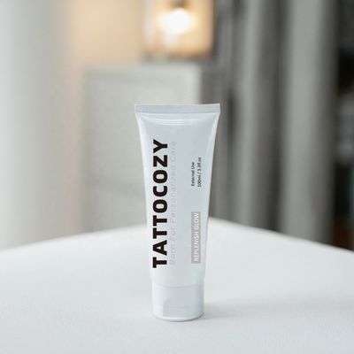 Private Label 100g Tattoo-Pflegelotion für den täglichen Gebrauch, leicht und langanhaltend feuchtigkeitsspendend für Permanent Make-up, erneuert den Glanz