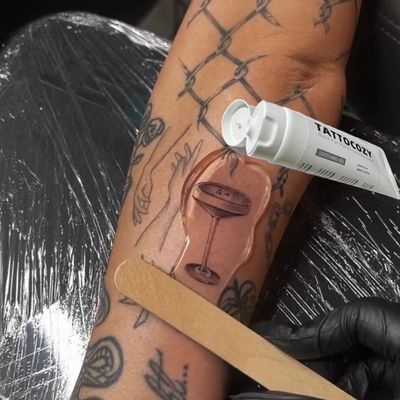 Private Label 100 ml täglich Tattoo-Reparatur-Gel für Permanente Make-up gesunde Haut Nachpflege mit Lebendigkeit